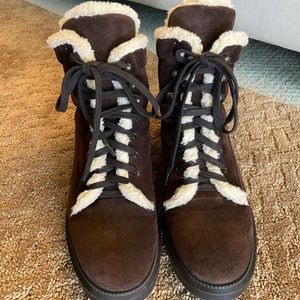 Aquatalia Weatherproof Shearling Boot